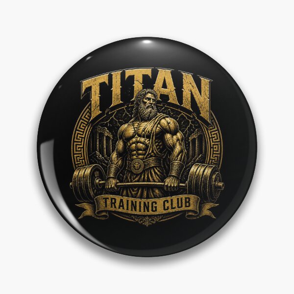 Item preview, Titan Training club Greek Mythology Gym Crest designed and sold by CUTE_CAT ⭐⭐⭐⭐⭐.