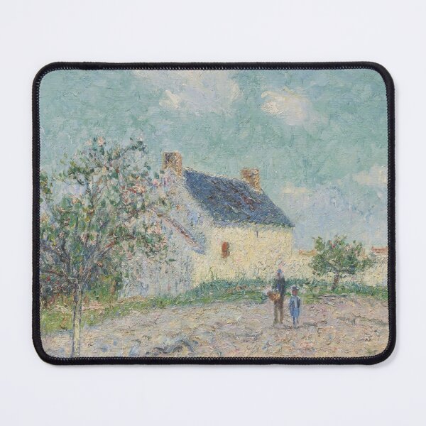 Item preview, French Countryside Wall Art, Pommels en Fle Vintage Landscape, Gustave Loiseau Impressionist Art designed and sold by RickE.