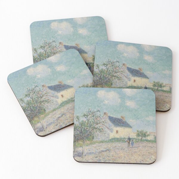 Item preview, French Countryside Wall Art, Pommels en Fle Vintage Landscape, Gustave Loiseau Impressionist Art designed and sold by RickE.
