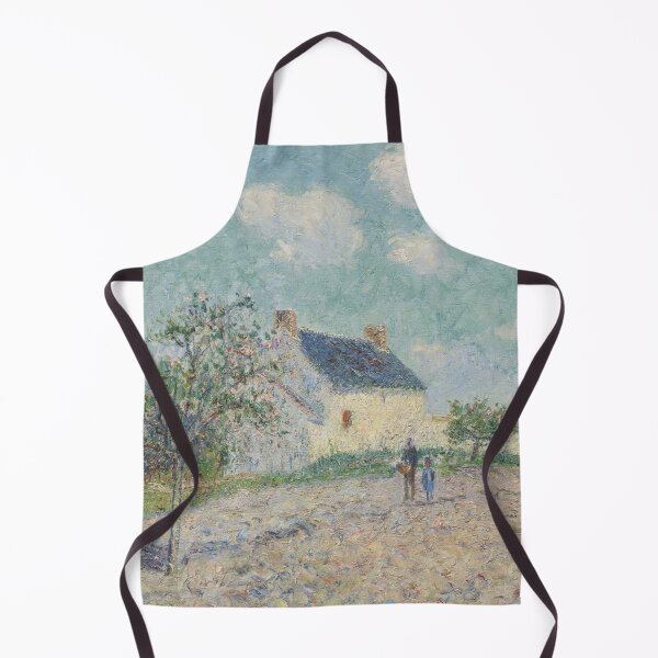 Item preview, French Countryside Wall Art, Pommels en Fle Vintage Landscape, Gustave Loiseau Impressionist Art designed and sold by RickE.