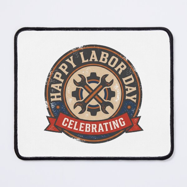 Item preview, Blue Collar Pride Labor Day Tee - Rugged Industrial Design designed and sold by relso.