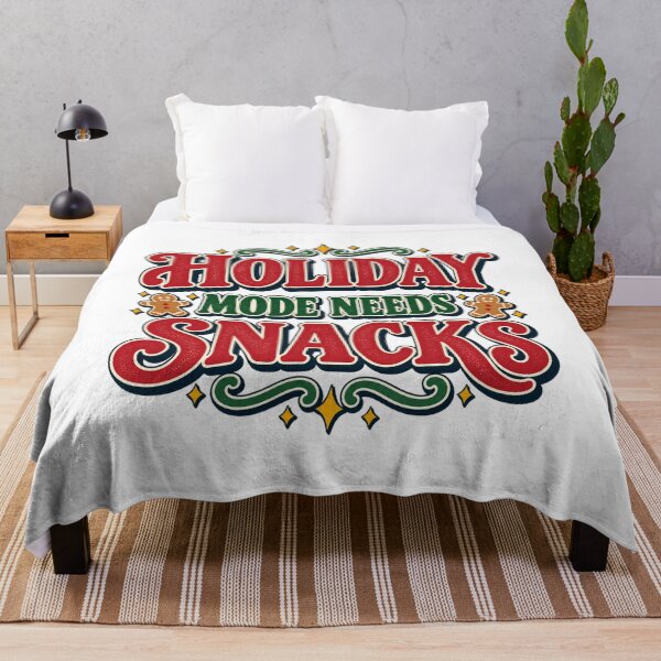 Item preview, Holiday Mode Needs Snacks designed and sold by FZ Designs.