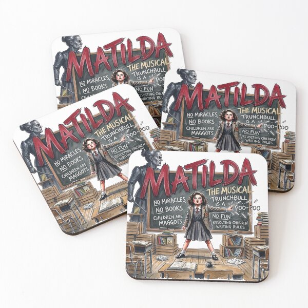 Item preview, Matilda the Musical designed and sold by Lyric Vault - Rock on.