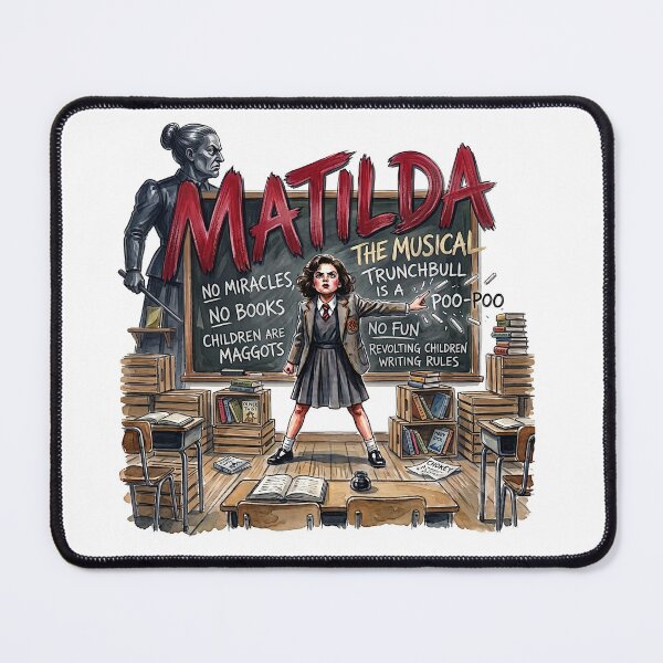 Item preview, Matilda the Musical designed and sold by Lyric Vault - Rock on.