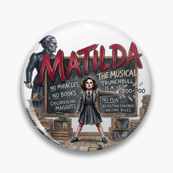 Item preview, Matilda the Musical designed and sold by Lyric Vault - Rock on.