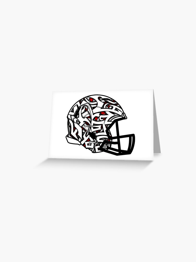 American Football Helmet Papercraft Mask 