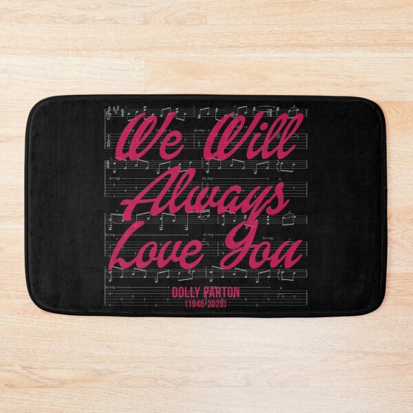Item preview, WE WILL ALWAYS LOVE YOU DOLLY PARTON 1946-2026 designed and sold by remerasnerdas.