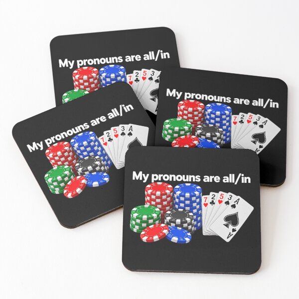 Item preview, My Pronouns Are All In Funny Poker Gambling Humor designed and sold by 76Valeria.