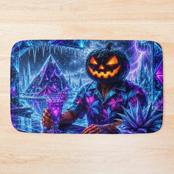 Item preview, Headless Horseman Frozen Cocktail Bar - Halloween Sci-Fi Art designed and sold by TheHorsemanRidesAgain.