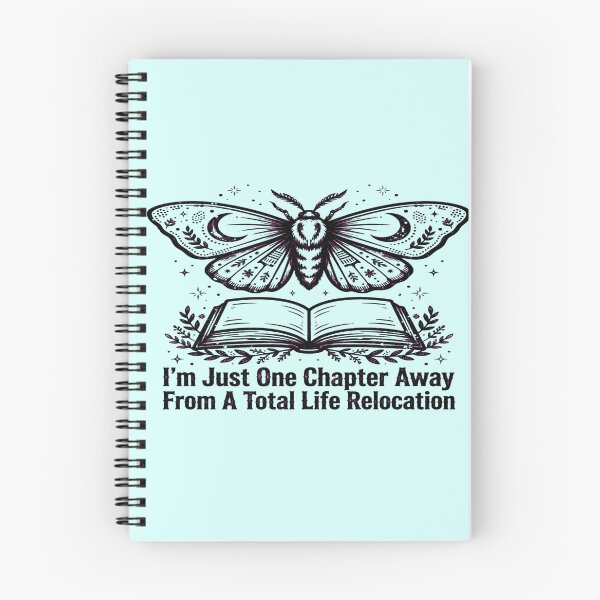 Item preview, I'm Just One Chapter Away From A Total Life Relocation Shirt | Book Lover Shirt | Bookish Shirt | Bookworm Gift | Reader T-Shirt designed and sold by BlackAndBrown.