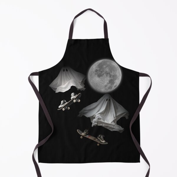 Item preview, Halloween Ghost Skateboarding designed and sold by Nacho Average Designs.