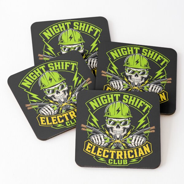 Item preview, Electrician Club designed and sold by BestCoolStuff.