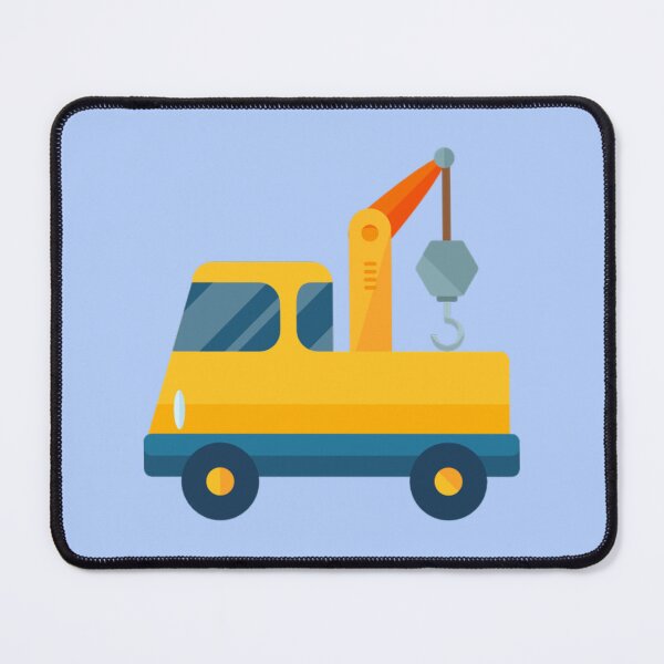 Item preview, Yellow Tow Truck Cartoon designed and sold by The Hook Up Towing & Recovery.