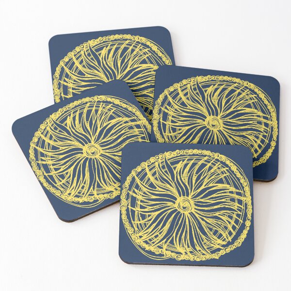 Item preview, Solar Flora Mandala Yellow 4.0 designed and sold by Francicci.