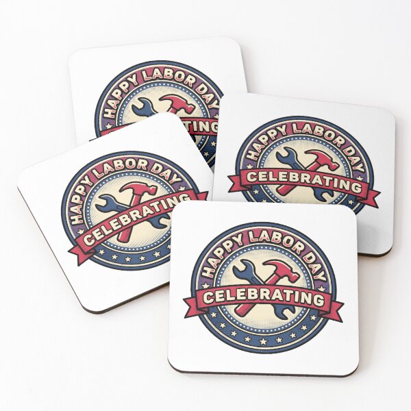 Item preview, Vintage Pop Art Worker Badge - Wrench and Hammer Tee designed and sold by relso.