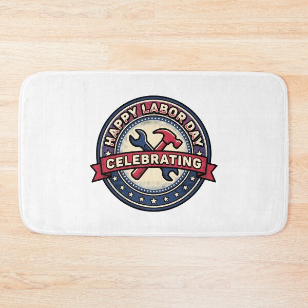 Item preview, Vintage Pop Art Worker Badge - Wrench and Hammer Tee designed and sold by relso.