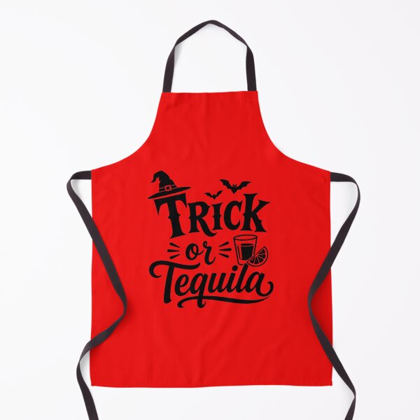 Item preview, Trick or Tequila – Funny Halloween Drinking Design designed and sold by DesignHouse07.
