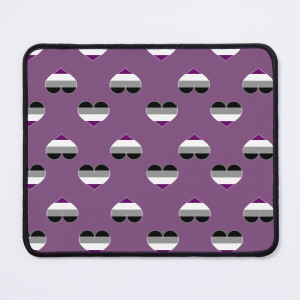 Item preview, Asexual Pride Heart [Lite Purple Edition] designed and sold by Roxzania.