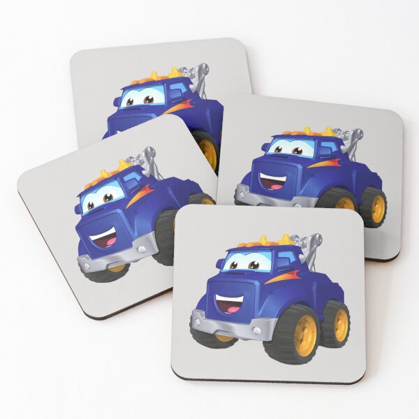 Item preview, Cute Blue Tow Truck Cartoon designed and sold by The Hook Up Towing & Recovery.