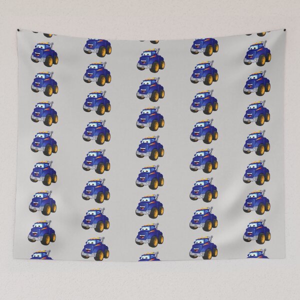 Item preview, Cute Blue Tow Truck Cartoon designed and sold by The Hook Up Towing & Recovery.