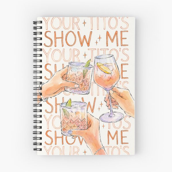 Item preview, Show Me Your Tito’s Watercolor Cocktails designed and sold by Seillean Daisy Society.