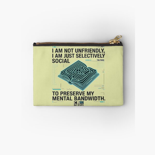 Item preview, Preserve Mental Bandwidth Introvert Blanket designed and sold by EIPTOW.