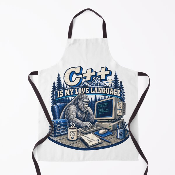 Item preview, C++ is my love language, programming designed and sold by BigfeetLittlepaws.