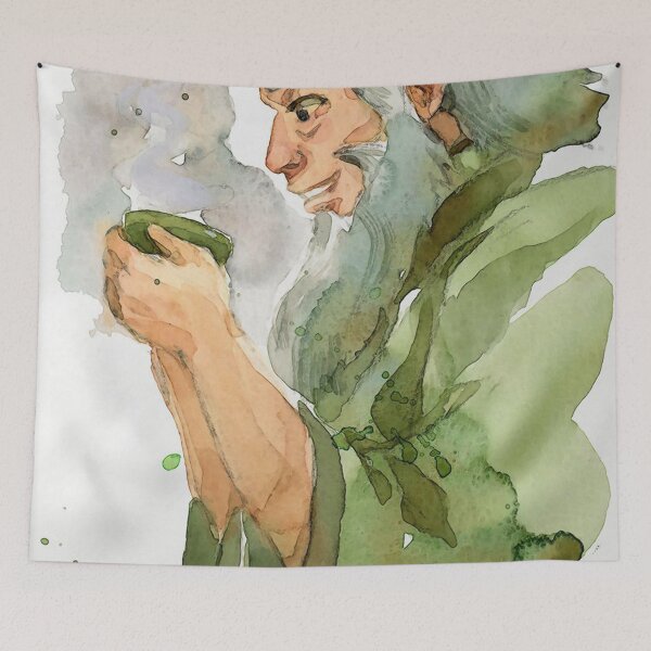 Item preview, Uncle Iroh – Wisdom and Tea designed and sold by kleinr214.