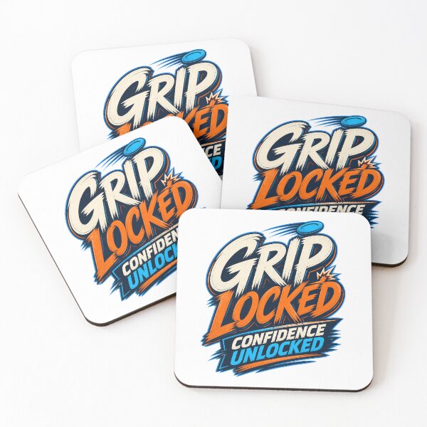 Item preview, Grip Locked Confidence Unlocked Funny Disc Golf designed and sold by PWD-Design.