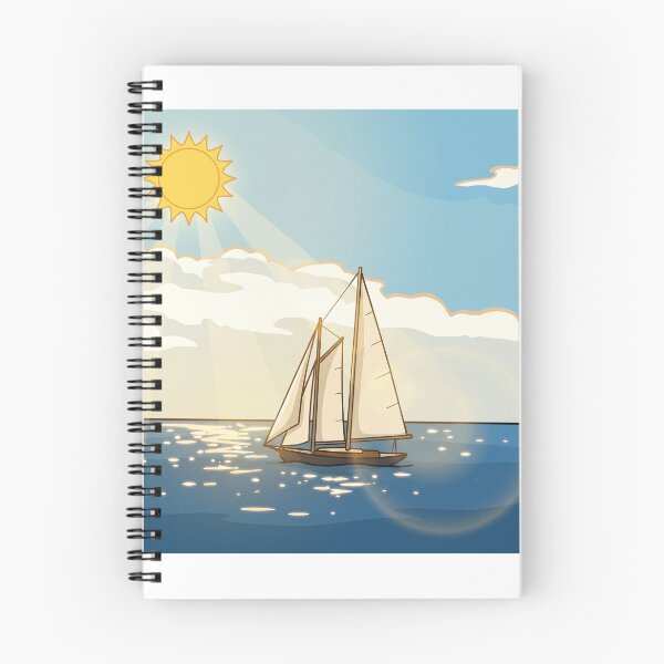 Item preview, Sailboat On a Sunny Day  designed and sold by PopPucks.