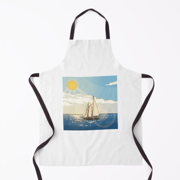 Item preview, Sailboat On a Sunny Day  designed and sold by PopPucks.
