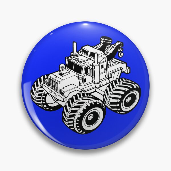 Item preview, Black Monster Tow Truck designed and sold by The Hook Up Towing & Recovery.