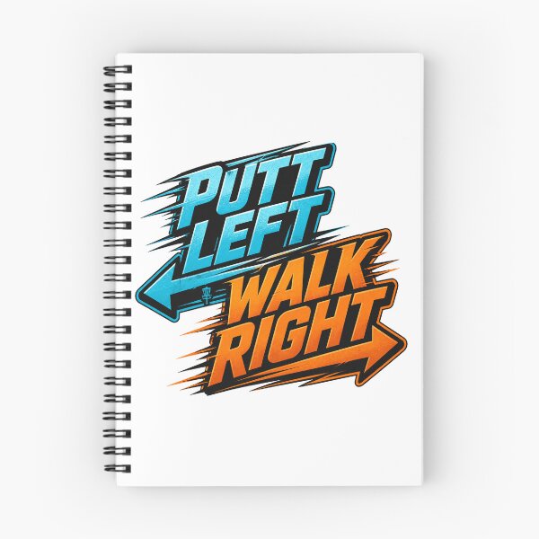 Item preview, Putt Left Walk Right Funny Disc Golfer designed and sold by PWD-Design.