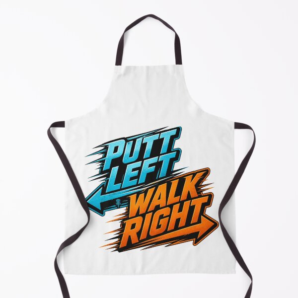Item preview, Putt Left Walk Right Funny Disc Golfer designed and sold by PWD-Design.