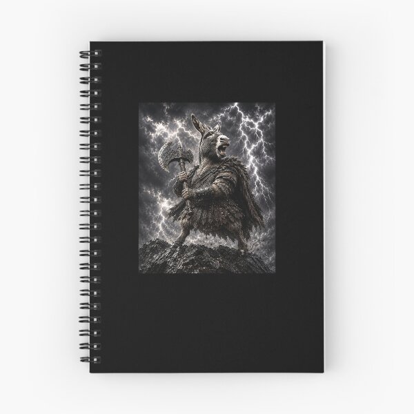 Item preview, Funny Donkey Warrior Battle Lightning Storm Art designed and sold by elderberry.