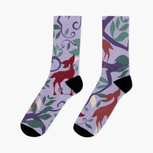 Item preview, Lavender Fawn & Foliage designed and sold by Quartz Qilin.