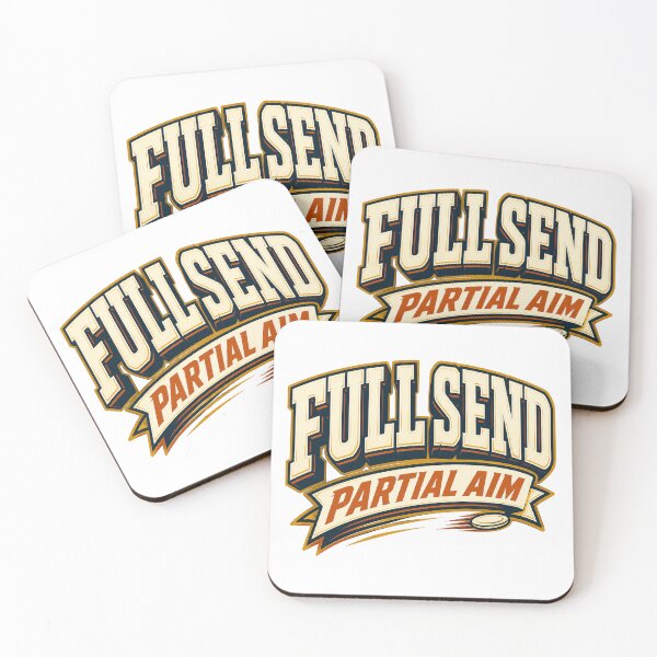 Item preview, Full Send Partial Aim Disc Golf Humor designed and sold by PWD-Design.
