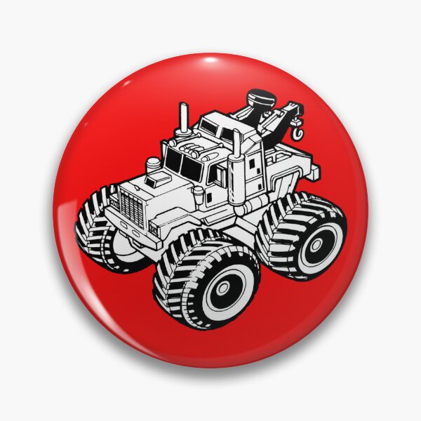 Item preview, Black Monster Tow Truck Red designed and sold by The Hook Up Towing & Recovery.
