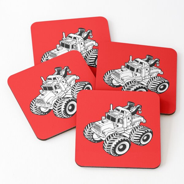 Item preview, Black Monster Tow Truck Red designed and sold by The Hook Up Towing & Recovery.