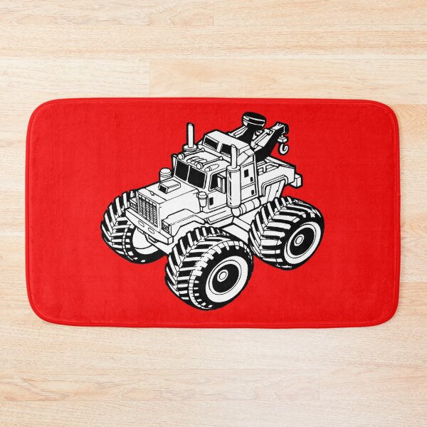 Item preview, Black Monster Tow Truck Red designed and sold by The Hook Up Towing & Recovery.