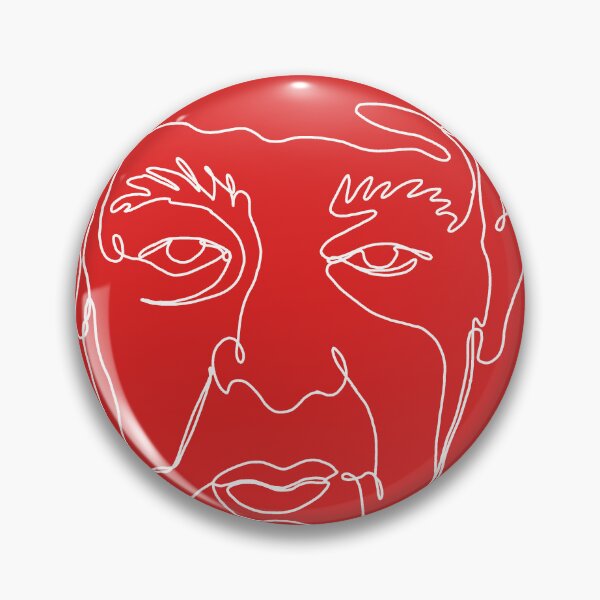 Item preview, John Prine continuous line white designed and sold by Mix-Tape-Merch.