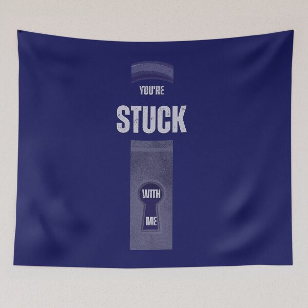 Item preview, Stuck With Me Key Typography Design designed and sold by FatmaAhmed90.