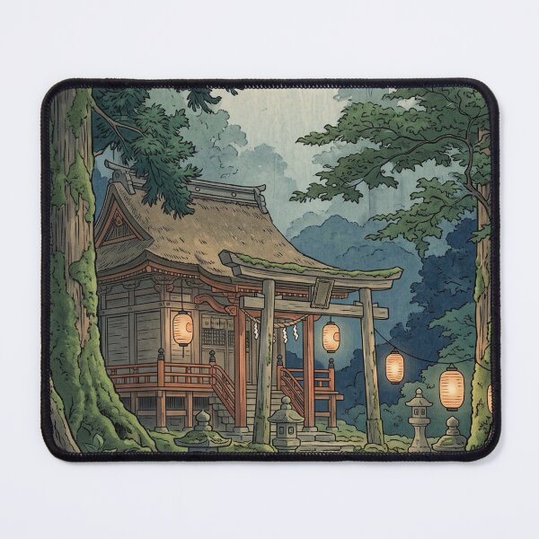 Item preview, Forest at dawn: Japan designed and sold by SoraPetals.