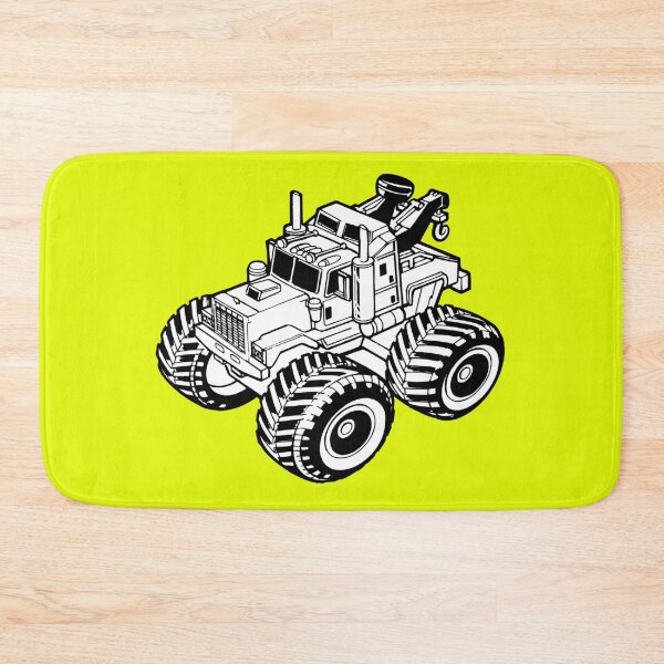 Item preview, Black Monster Tow Truck Yellow designed and sold by The Hook Up Towing & Recovery.