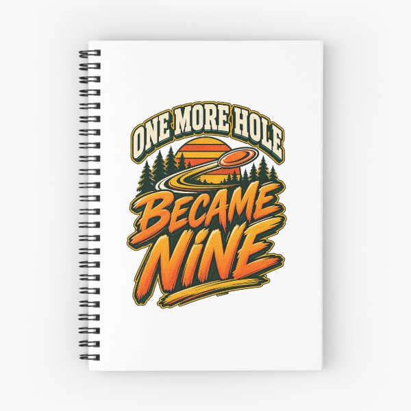 Item preview, One More Hole Became Nine Funny Disc Golf designed and sold by PWD-Design.