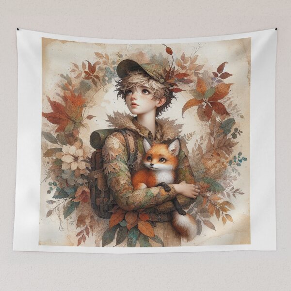 Item preview, Hiking Boy designed and sold by Beyondnote-Art.