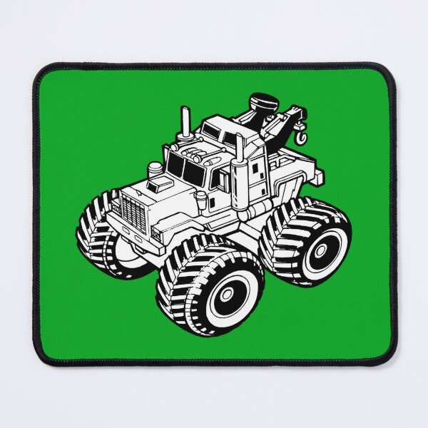 Item preview, Black Monster Tow Truck Green designed and sold by The Hook Up Towing & Recovery.