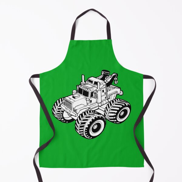 Item preview, Black Monster Tow Truck Green designed and sold by The Hook Up Towing & Recovery.