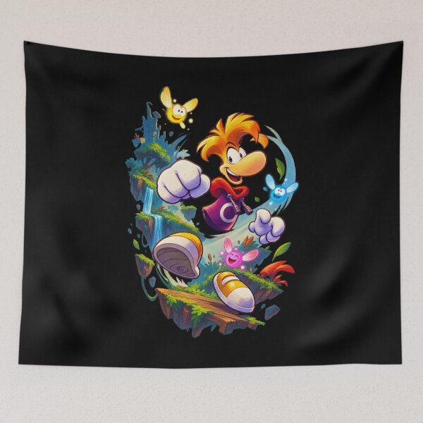 Item preview, Rayman Wild Adventure - Colorful Graffiti Style designed and sold by Rosteri.