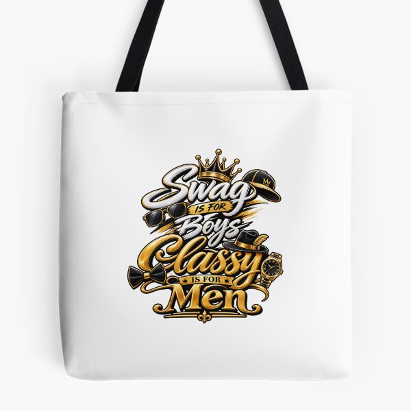 Item preview, Swag is for Boys & Classy is for Men designed and sold by AQstic.